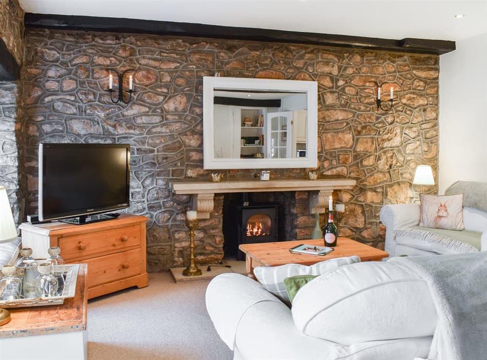 Living area at The Nest in Kirkby Lonsdale, Cumbria