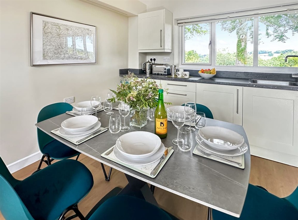 Kitchen/diner at The Nest in Kittisford, near Wellington, Somerset