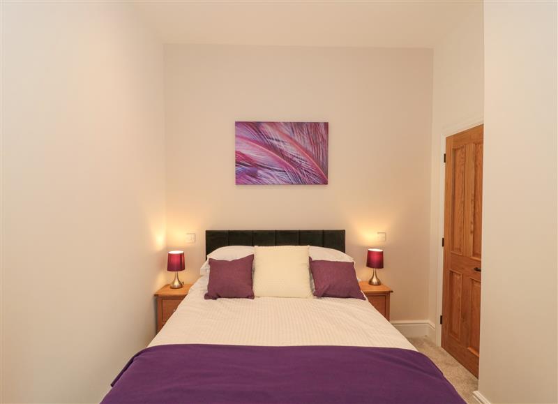One of the 2 bedrooms at The Nest, North Petherton