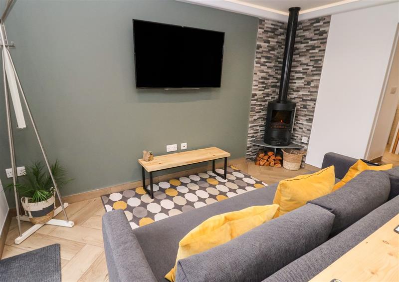 Relax in the living area at The Nest, Prestatyn