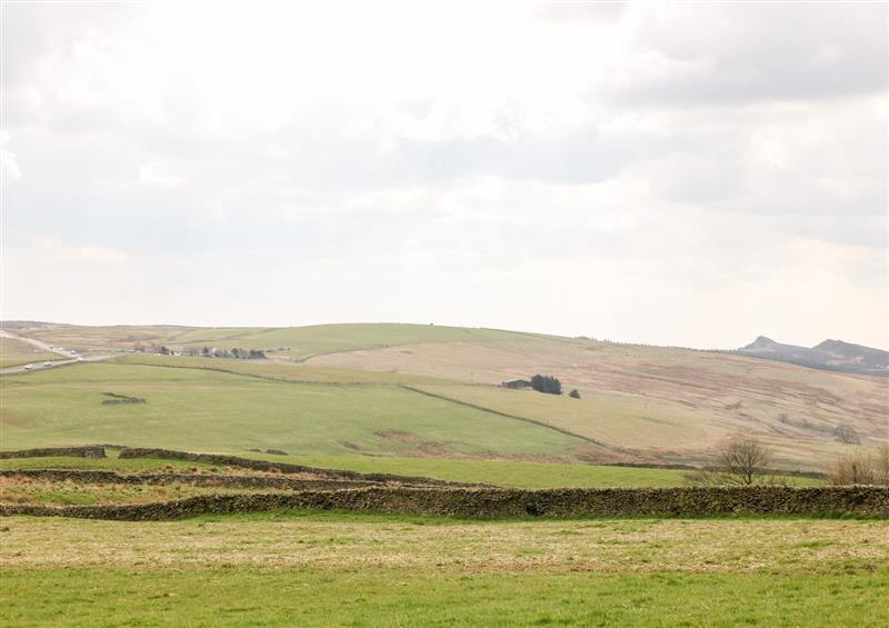 Rural landscape at The Netty, Quarnford near Buxton
