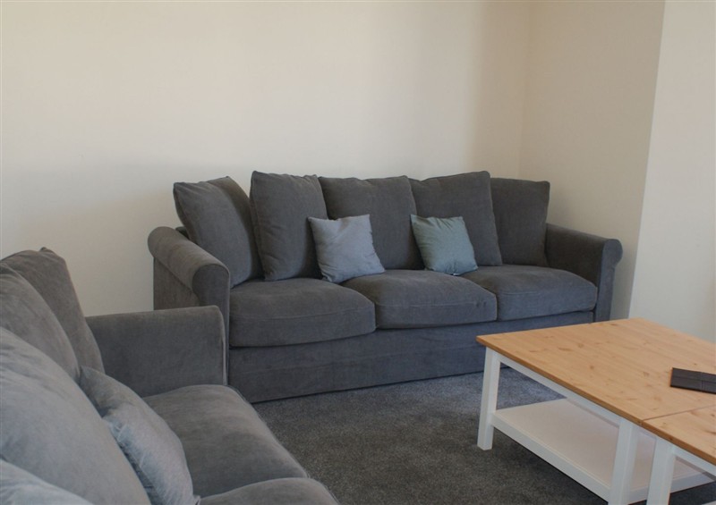 Relax in the living area at The Newborough - Apartment Four, Scarborough
