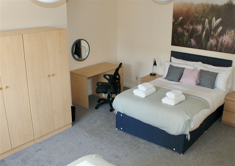 Bedroom at The Newborough - Apartment Three, Scarborough