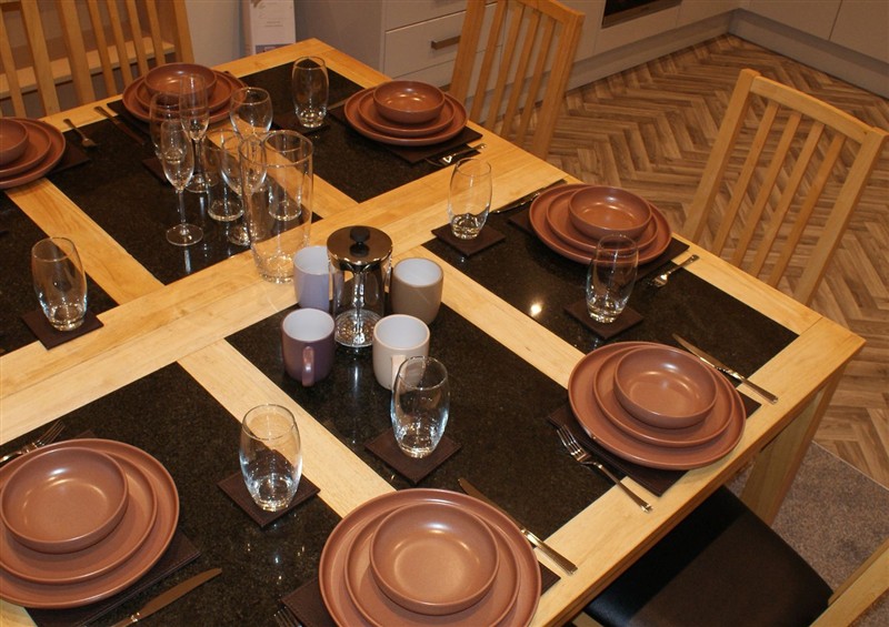 The dining room at The Newborough - Apartment Three, Scarborough