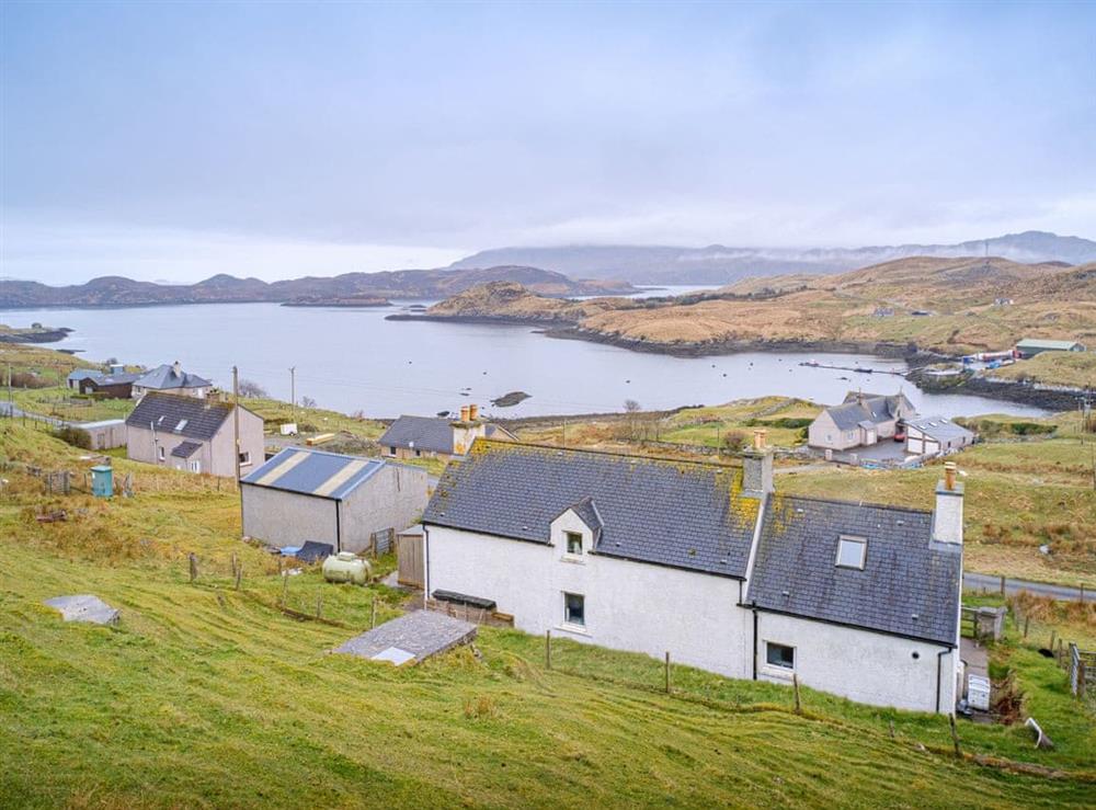 Setting at The Nicolson House in Lemreway, Outer Hebrides, Isle Of Lewis