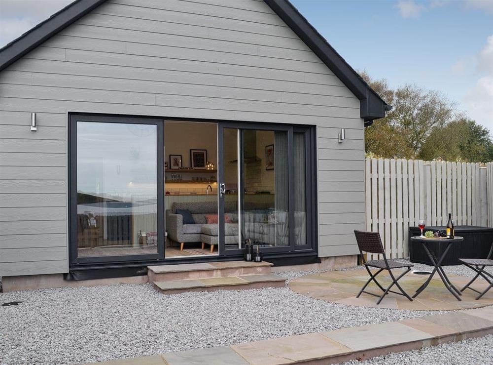 Outdoor area at The Nook At Balcary in Balcary, near Auchencairn, Kirkcudbrightshire