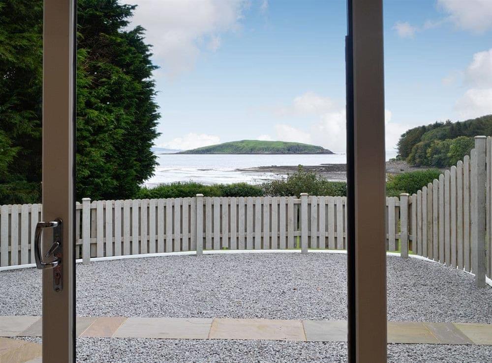 View from the property at The Nook At Balcary in Balcary, near Auchencairn, Kirkcudbrightshire