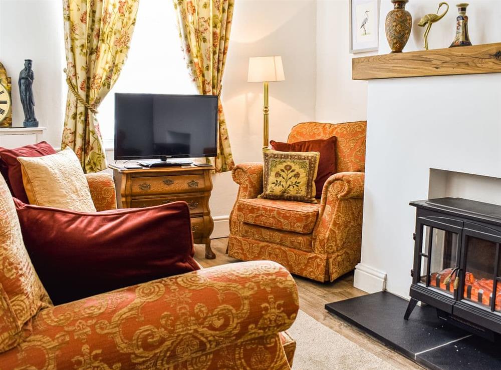 Living area at The Nook in Bishop Auckland, County Durham, England