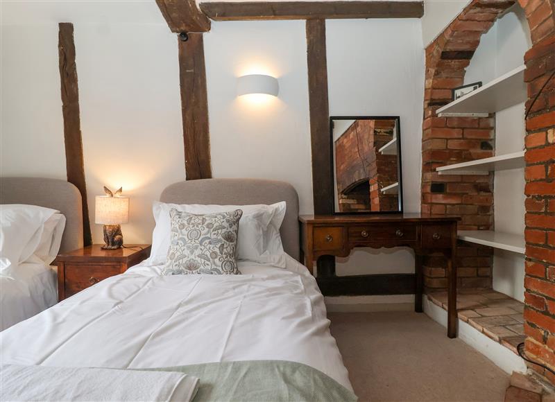 One of the bedrooms at The Nook, Cavendish near Long Melford