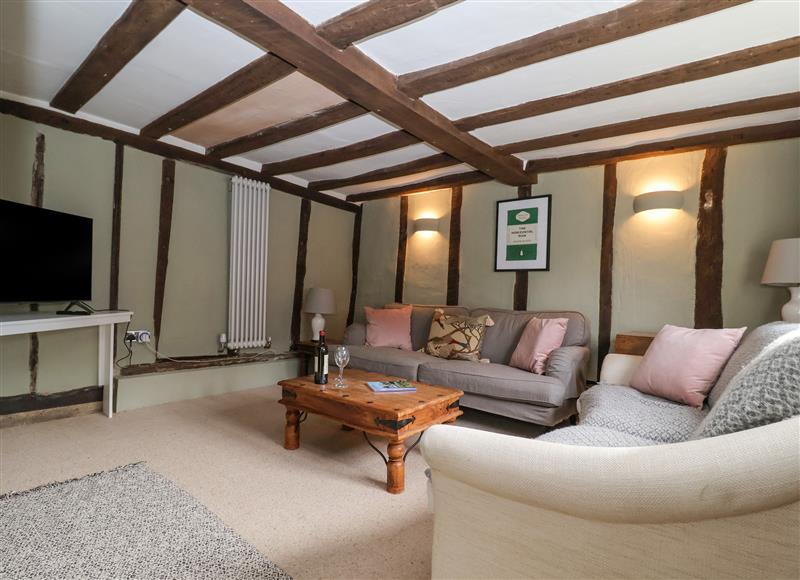 This is the living room at The Nook, Cavendish near Long Melford