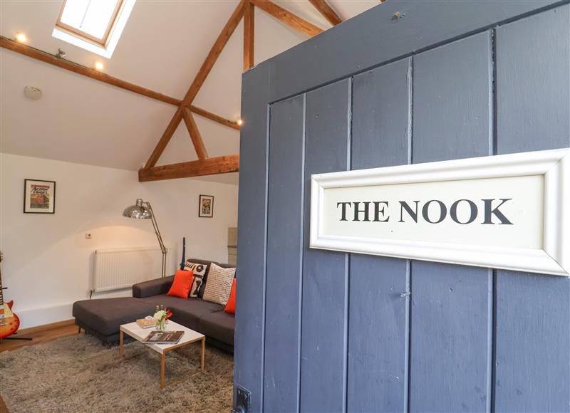 Enjoy the living room at The Nook, Chediston near Halesworth