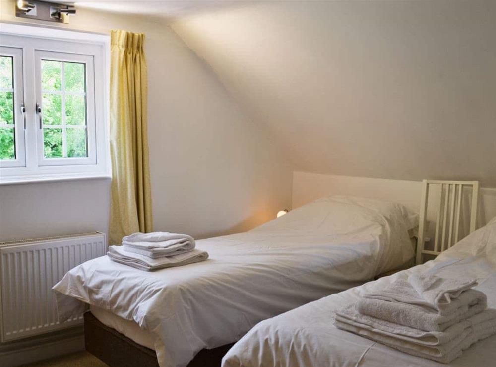 Twin bedroom at The Nook in Goulceby, near Louth, Lincolnshire