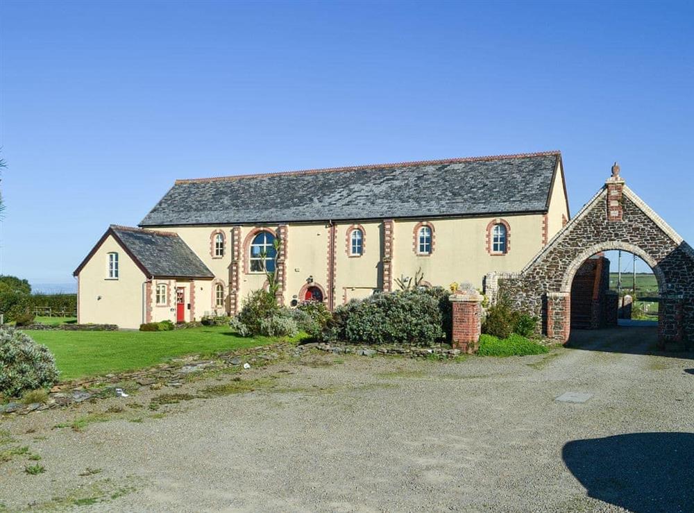 Delightful holiday property is part of a Grade II listed granary conversion at The Nook in Higher Clovelly, near Hartland, Devon