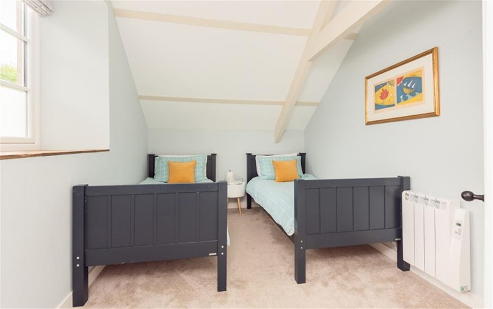 Another look at the twin bedroom  at The Nook in Ivybridge