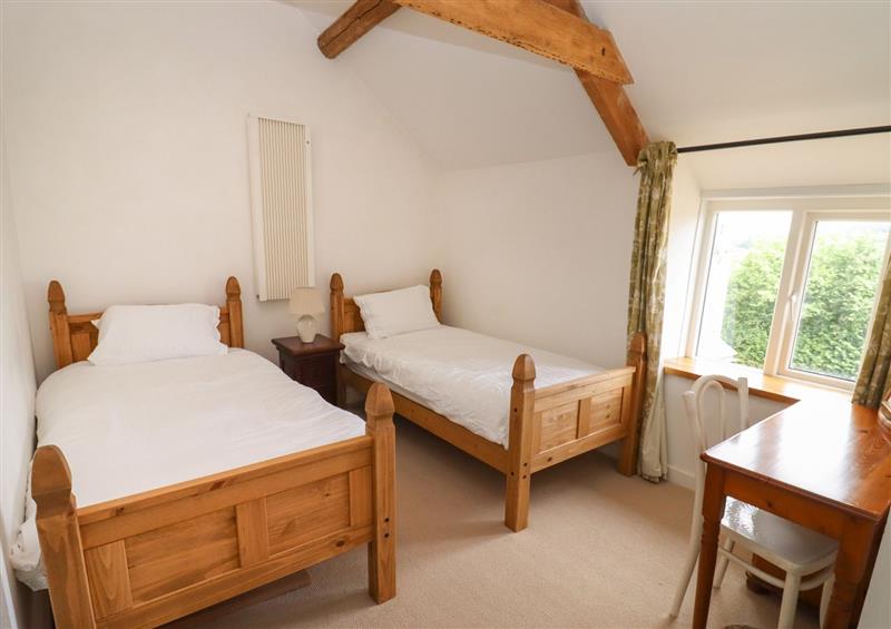 One of the bedrooms at The Nook, Jacks Green near Painswick