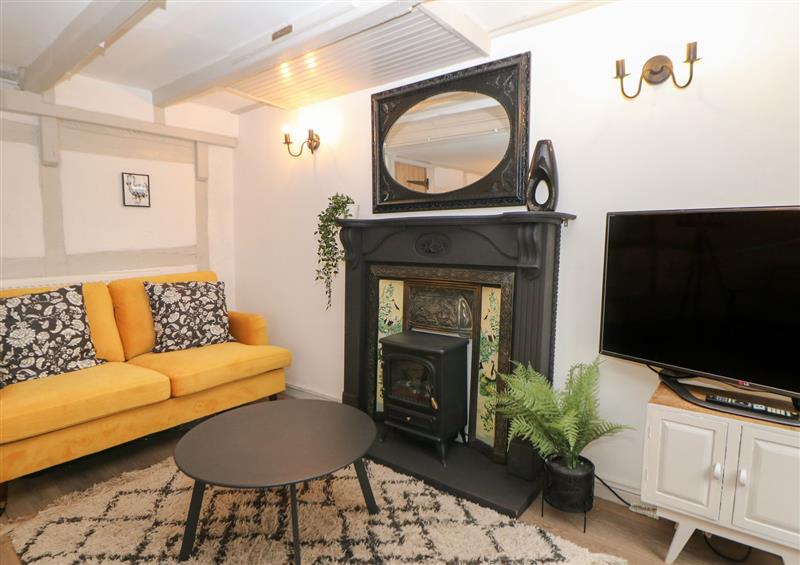 Relax in the living area at The Nook, Leek