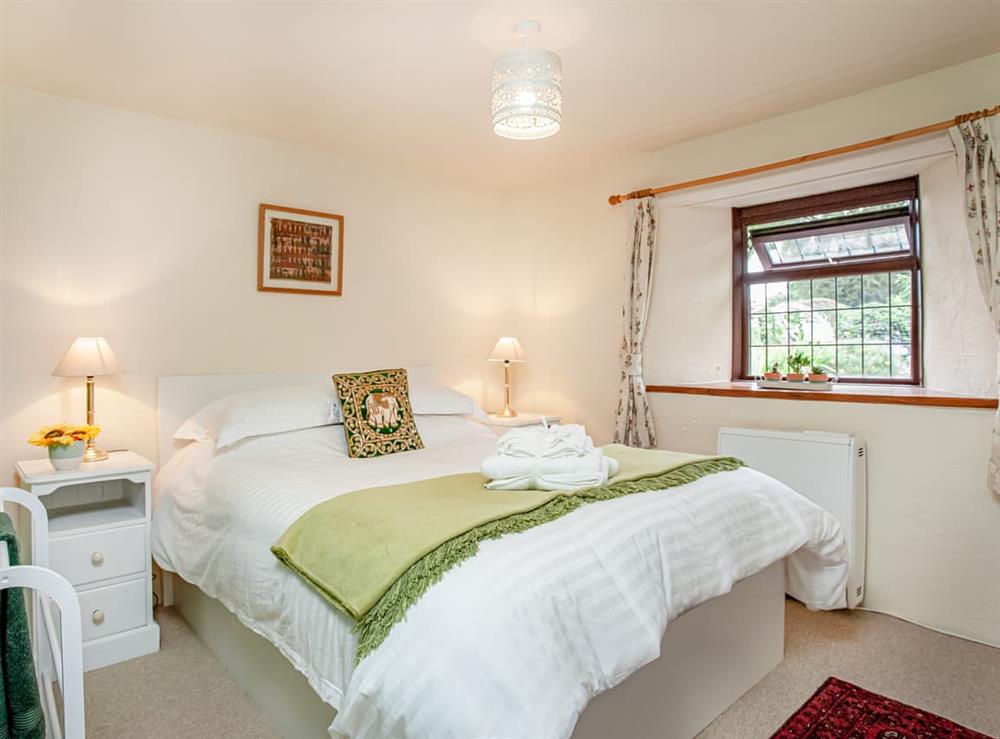 Double bedroom at The Nook in Mevagissey, near St Austell, Cornwall
