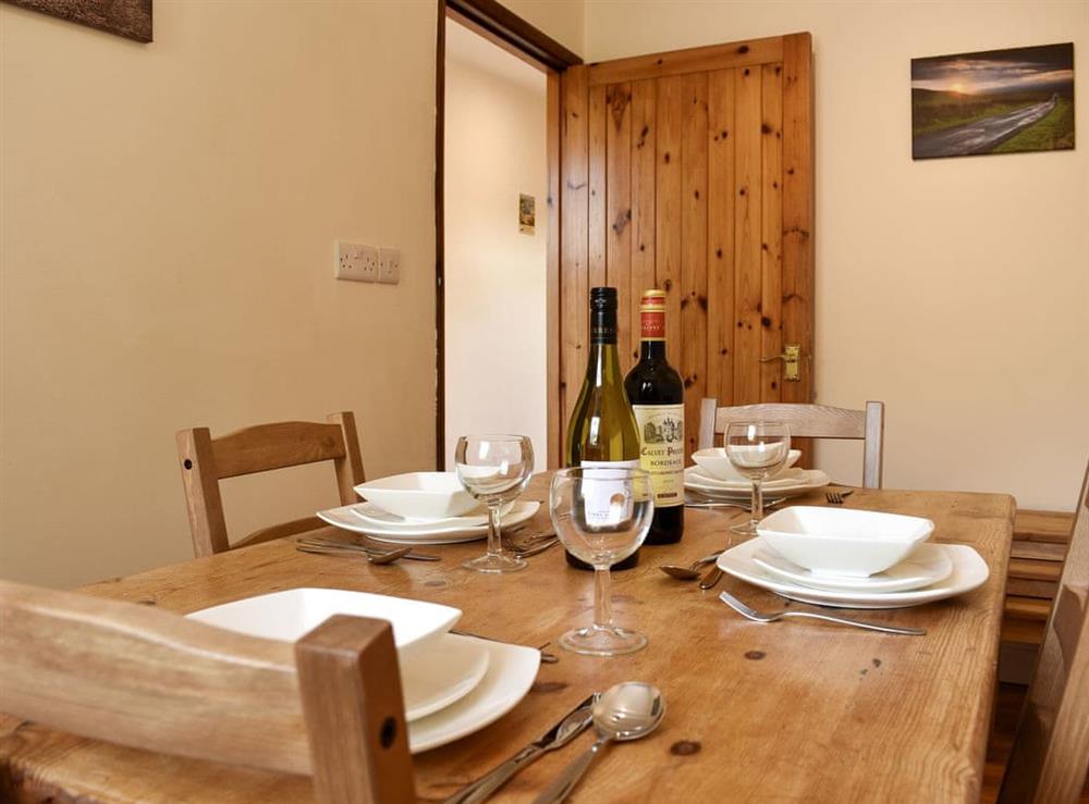 Dining room at The Nook in Sowerby, near Thirsk, North Yorkshire