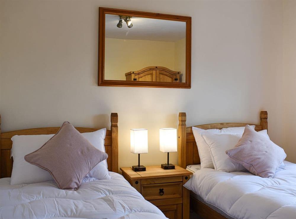 Twin bedroom at The Nook in Sowerby, near Thirsk, North Yorkshire