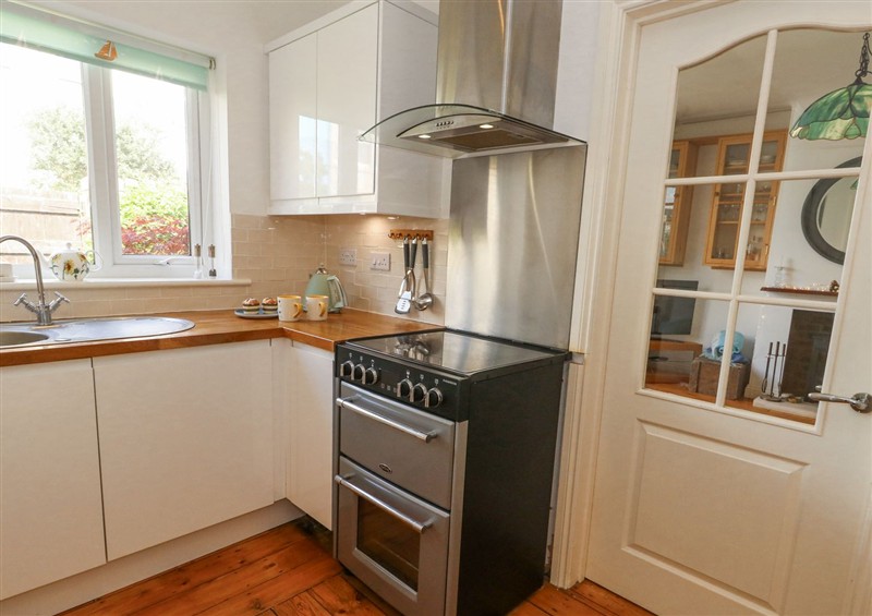 This is the kitchen at The Nook, Weymouth