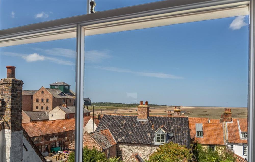 Far reaching views from the top floor at The Normans, Wells-next-the-Sea
