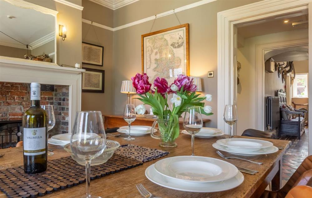 Spacious dining room with seating for 14 guests (photo 2) at The Normans, Wells-next-the-Sea