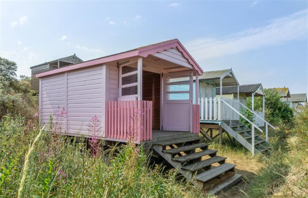 ftShrimpers’ optional beach hut located in Old Hunstanton  at The Nurseries, Syderstone near Kings Lynn