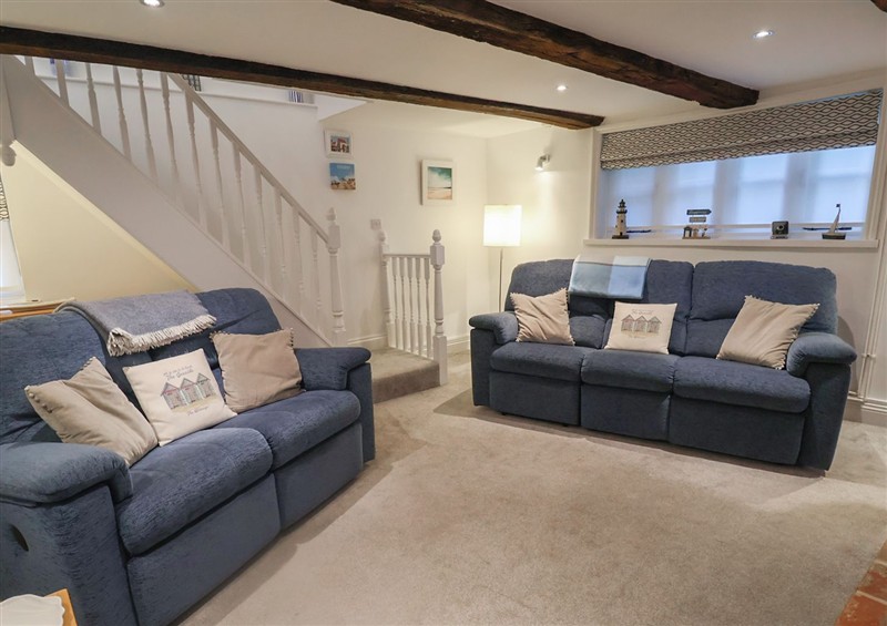 Relax in the living area at The Nutshell, Aldeburgh