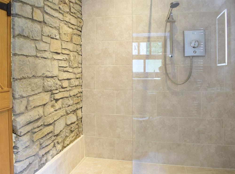 Shower room at The Oak in Newchurch, near Hay-on-Wye, Powys