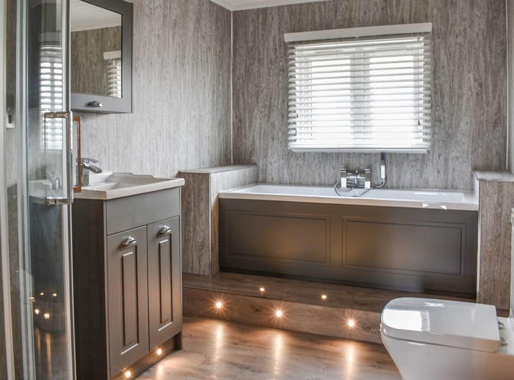 En-suite at The Oaks in Great Strickland, Cumbria