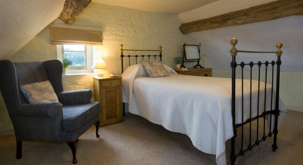 A single bedroom at The Oast House in Bromyard, Herefordshire