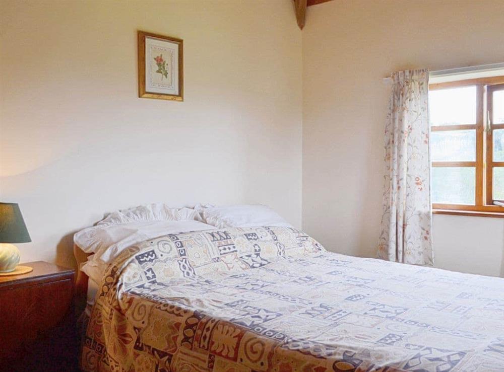 Comfortable double bedroom at The Oast House in Whatmore, near Tenbury Wells, Shropshire