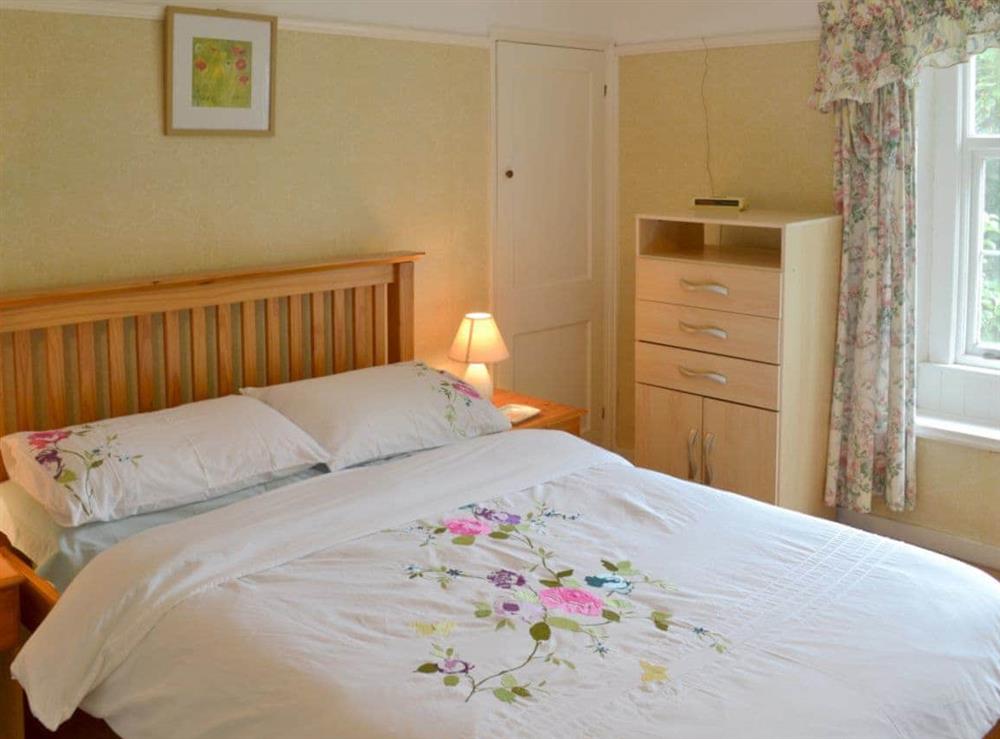 Comfortable double bedroom at The Officers House in Bacton-on-Sea, Norwich, Norfolk