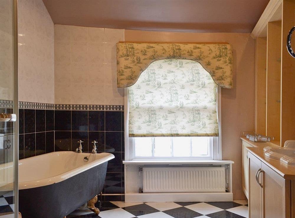 Bathroom at The Old Angel in Winster, Derbyshire., Great Britain