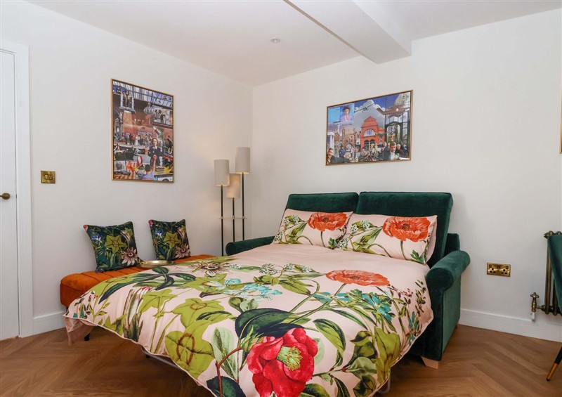 One of the bedrooms at The Old Bakehouse, Beverley