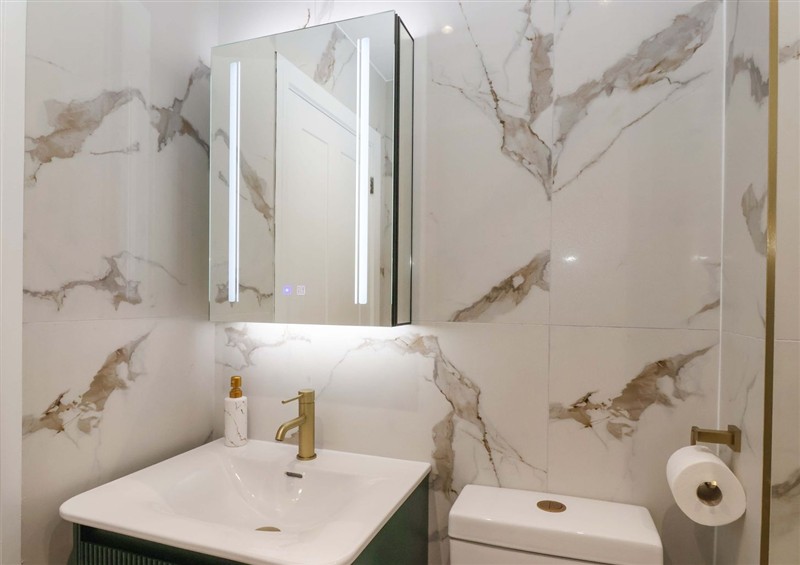 This is the bathroom at The Old Bakehouse, Beverley
