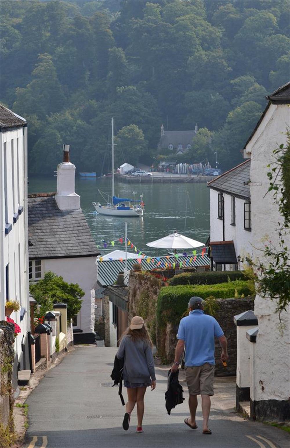Dittisham village at The Old Bakehouse, Dittisham
