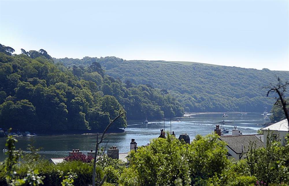 The view towards Greenways, Agatha Christies house at The Old Bakehouse, Dittisham