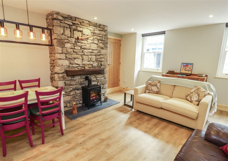 Relax in the living area at The Old Bakehouse, Kendal