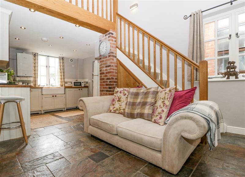 Relax in the living area at The Old Bakehouse, Pembridge near Eardisland