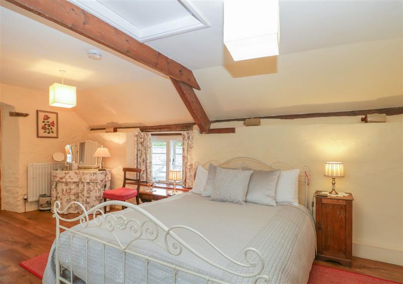 One of the 2 bedrooms at The Old Bakery, Crowcombe