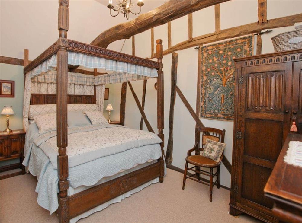 Four Poster bedroom at The Old Bakery in Langham, near Colchester, Essex