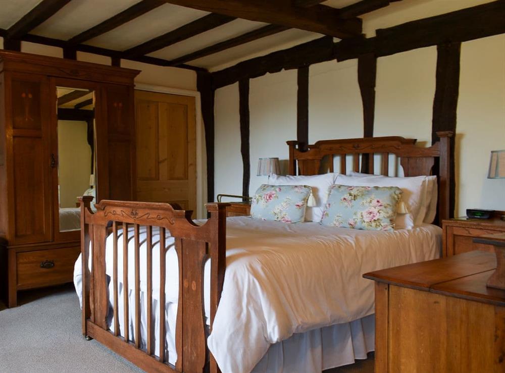 Double bedroom at The Old Bakery in Pulham Market, near Diss, Norfolk