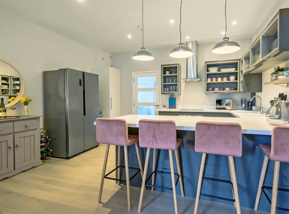 Superbly renovated kitchen area at The Old Bank in Mundesley, near North Walsham, Norfolk