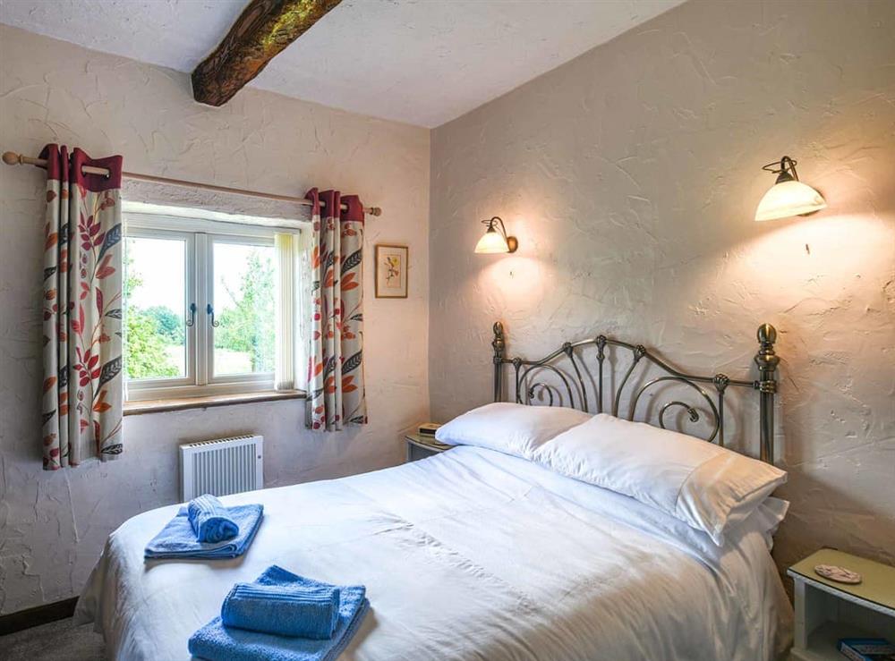 Double bedroom at The Old Barn in Church Stretton, Shropshire