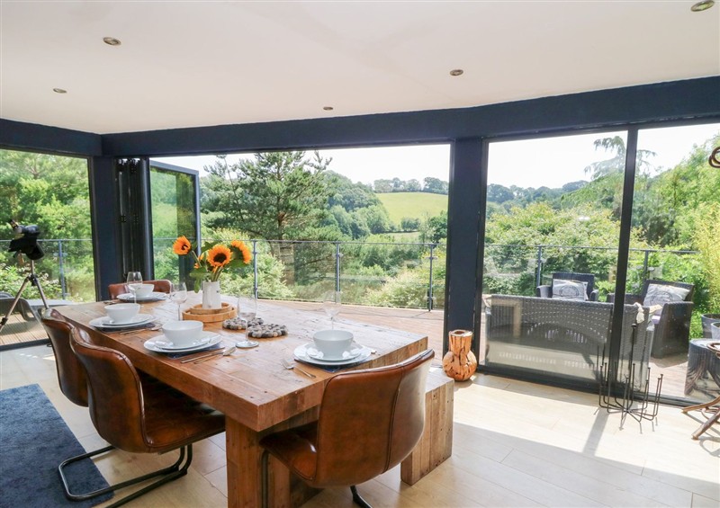 Dining room at The Old Barn, Ciliau Aeron near Aberaeron