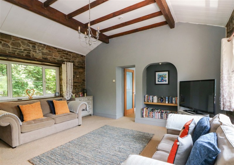 Enjoy the living room (photo 2) at The Old Barn, Ciliau Aeron near Aberaeron