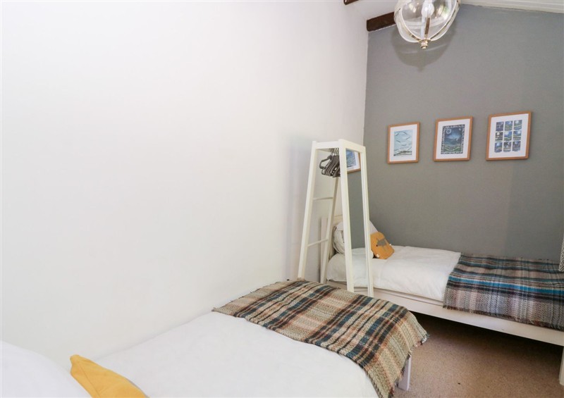 One of the 2 bedrooms at The Old Barn, Ciliau Aeron near Aberaeron
