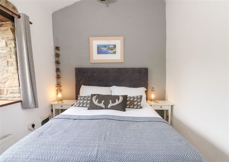 One of the bedrooms at The Old Barn, Ciliau Aeron near Aberaeron