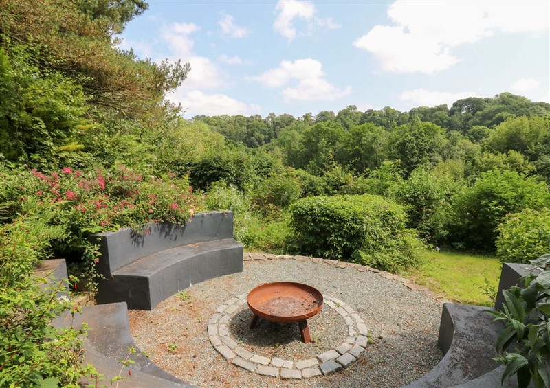 The garden at The Old Barn, Ciliau Aeron near Aberaeron